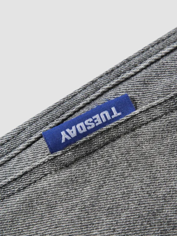 SEMIR Men's Solid Colour Loose Straight Pants