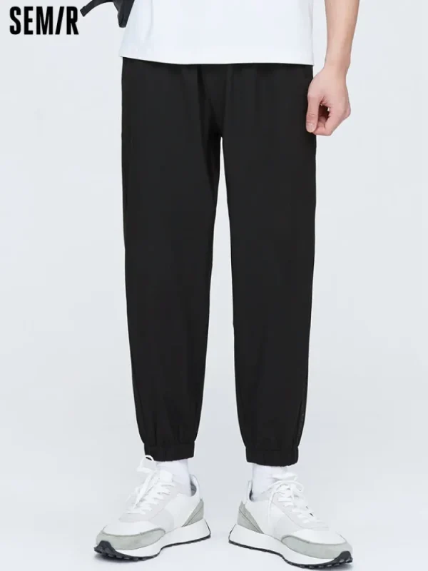 SEMIR Men's Stretch Quick-drying Woven Jogging Pants
