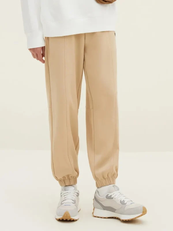 SEMIR Men's UT Interlock 3D Badge Loose Knitted Jogging Pants