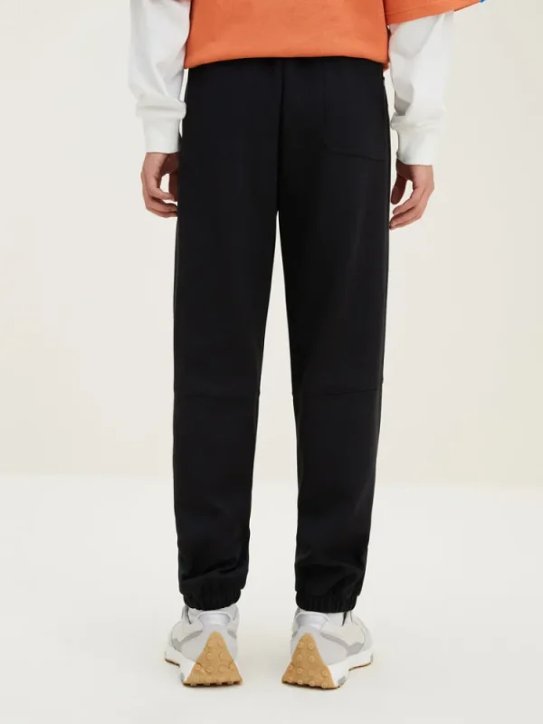 SEMIR Men's UT Interlock 3D Badge Loose Knitted Jogging Pants