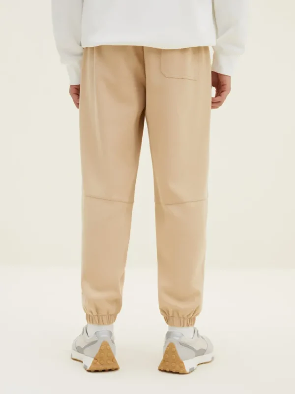 SEMIR Men's UT Interlock 3D Badge Loose Knitted Jogging Pants