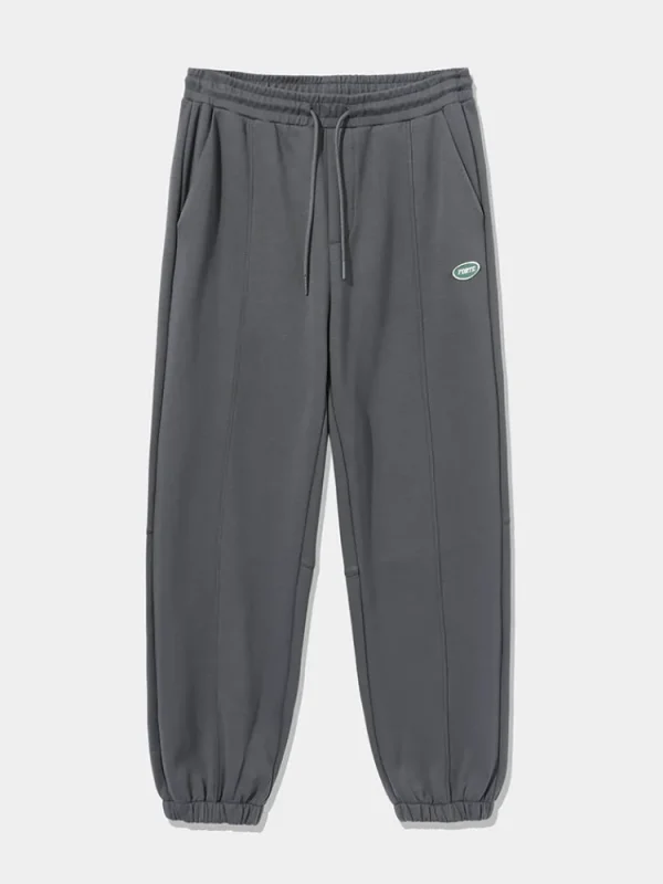 SEMIR Men's UT Interlock 3D Badge Loose Knitted Jogging Pants