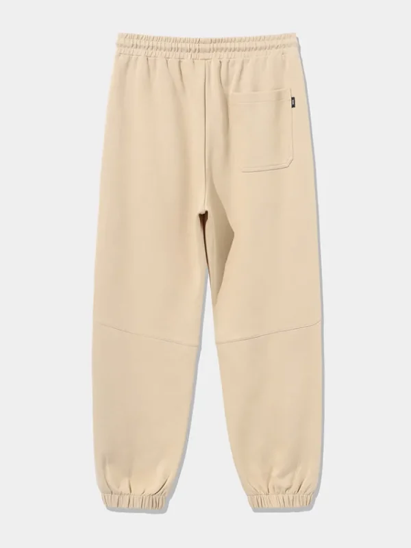 SEMIR Men's UT Interlock 3D Badge Loose Knitted Jogging Pants