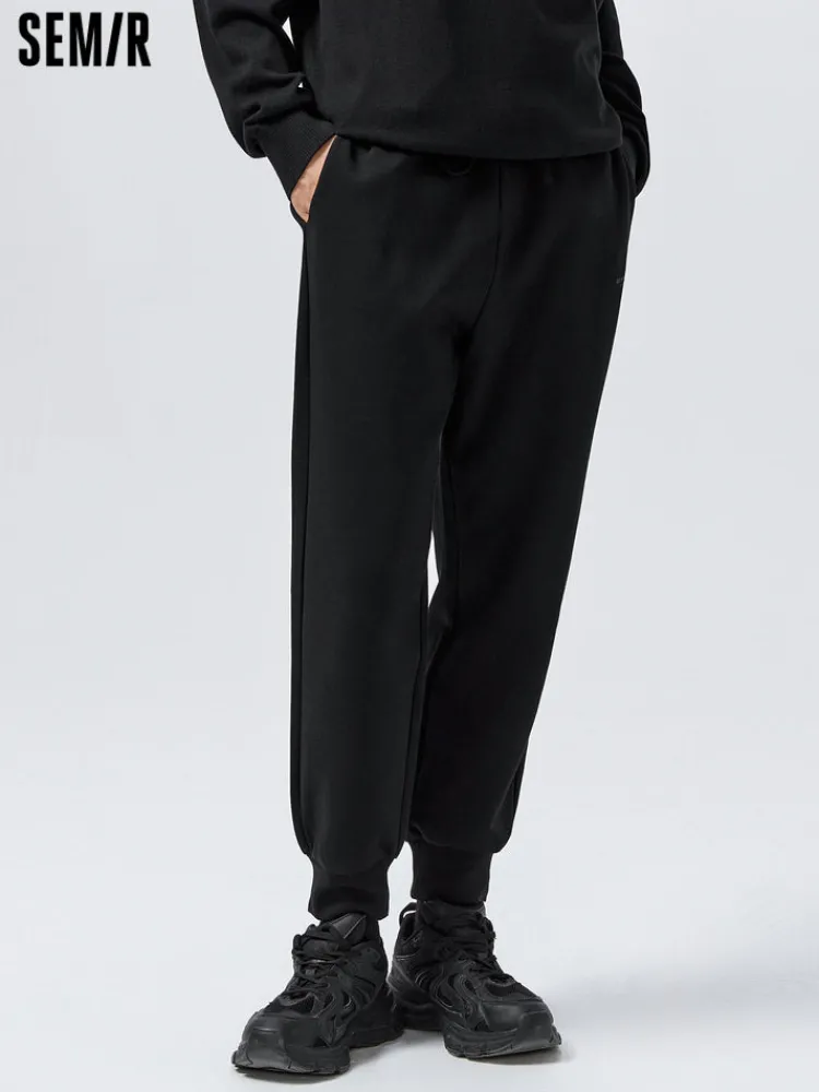 mens_ut_interlock_drawstr_0.webp SEMIR Men's UT Interlock Drawstring Fitted Knitted Jogging Pants