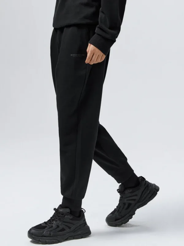 SEMIR Men's UT Interlock Drawstring Fitted Knitted Jogging Pants