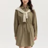 Women SEMIR Women Loose FitOne-Piece Dress