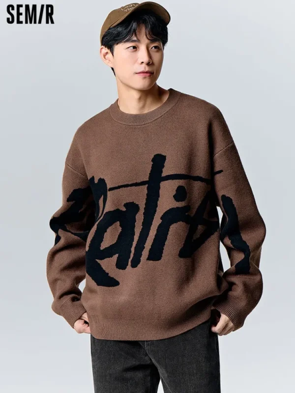 SEMIR Unisex Crew Neck Sweater