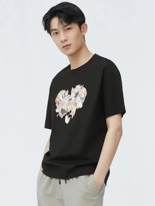 SEMIR Unisex's Cool Round Neck Short Sleeves T-Shirt