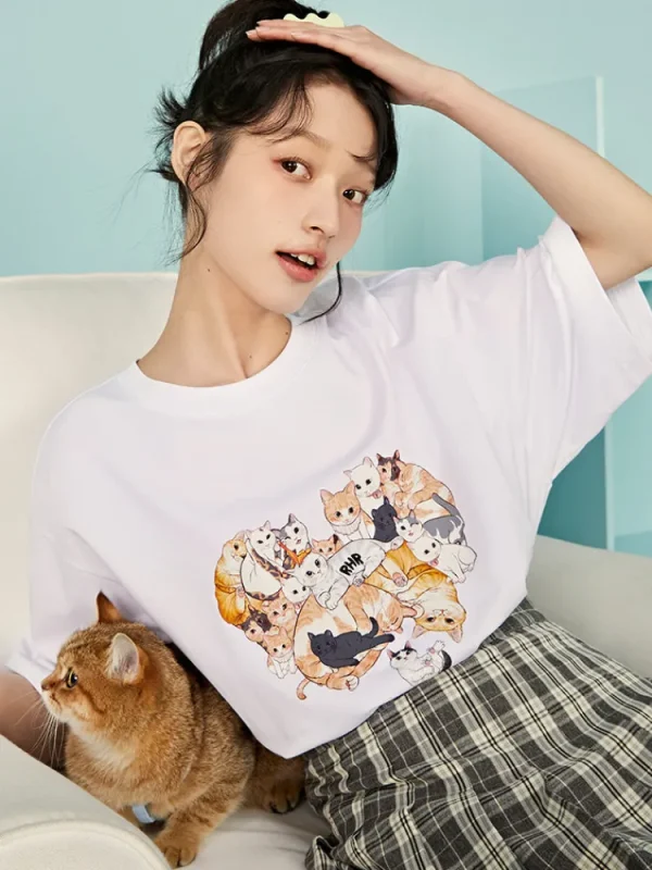 SEMIR Unisex's Cool Round Neck Short Sleeves T-Shirt