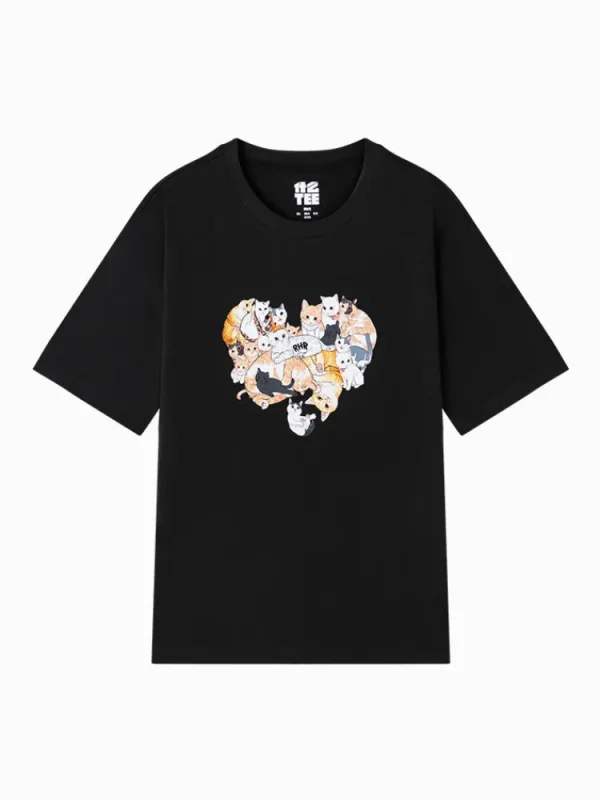 SEMIR Unisex's Cool Round Neck Short Sleeves T-Shirt