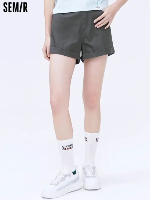 Women SEMIR Women's Cavalry Diagonal Basic Cotton Pants