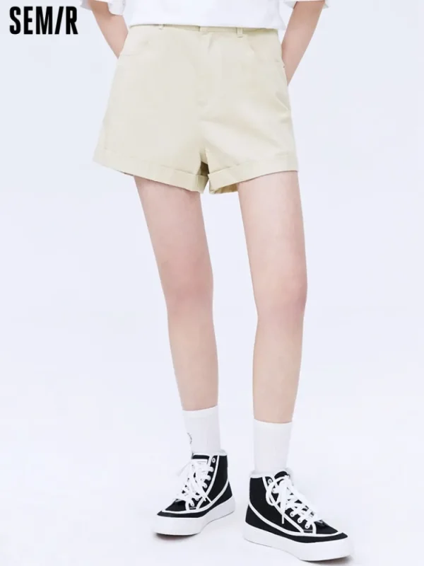 Women SEMIR Women's Cavalry Diagonal Basic Cotton Pants