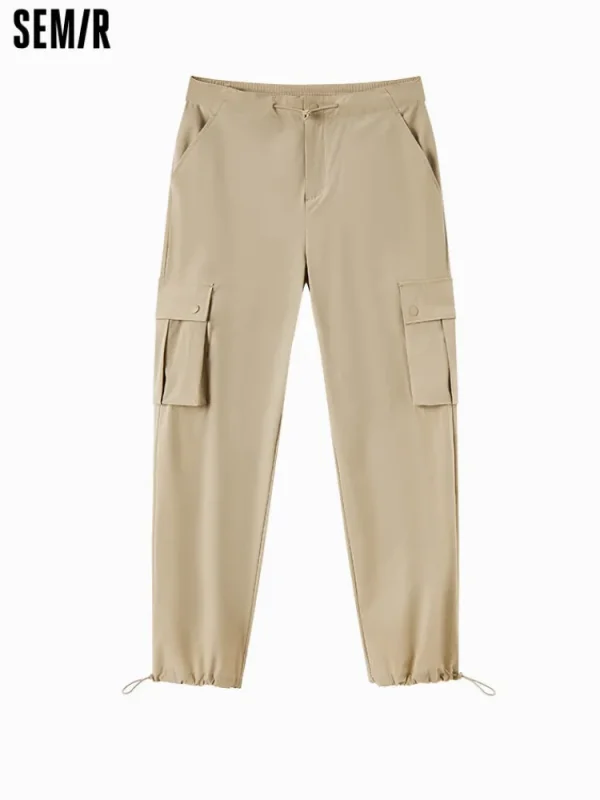 Women SEMIR Women's Comfortable Moisture-absorbing Quick-drying Chemical Fiber Overalls