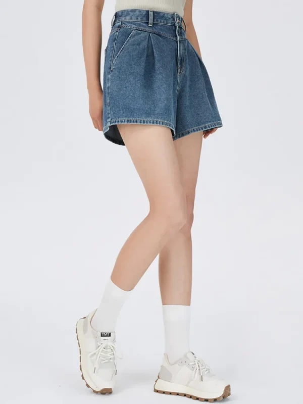 Women SEMIR Women's Denim Comfort Cool Antibacterial Basic Pants