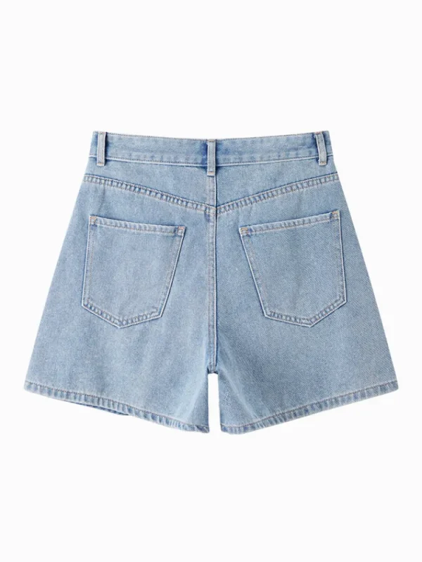 Women SEMIR Women's Denim Comfort Cool Antibacterial Basic Pants