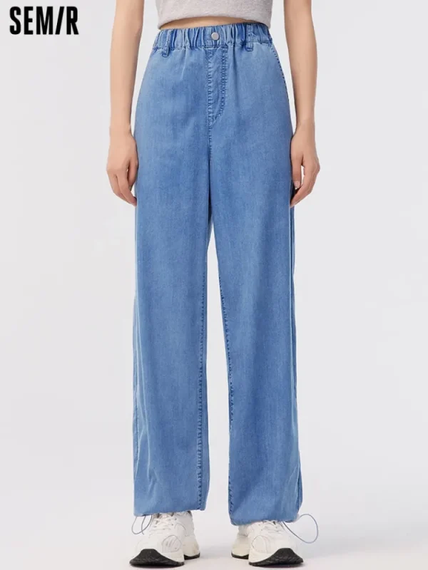 Women SEMIR Women's Denim Sun Protection Cool Jogging Pants