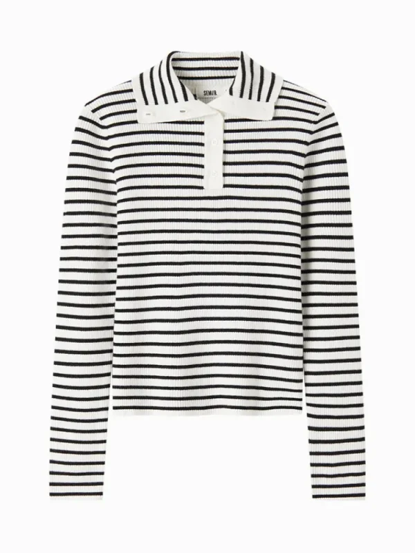 Women SEMIR Women's half-cardigan sweater