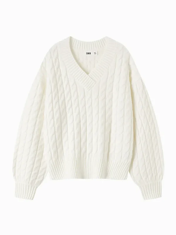 Women SEMIR Women's half-cardigan sweater