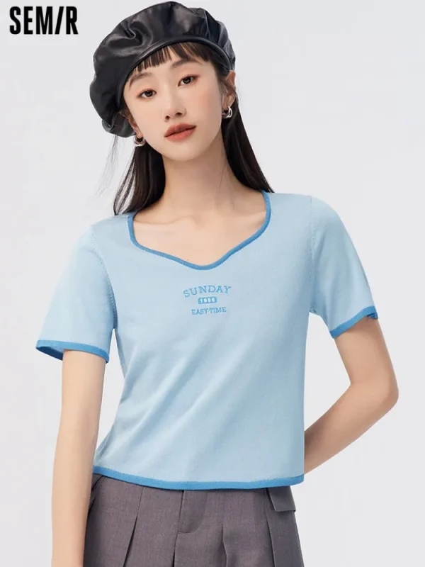 Women SEMIR Women's Ice Silk Sweaters
