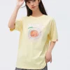 Women SEMIR Women's Knitted Comfortable Cool Antibacterial Round Neck Short Sleeves T-Shirt