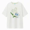 Women SEMIR Women's Knitted Comfortable Cool Antibacterial Round Neck Short Sleeves T-Shirt
