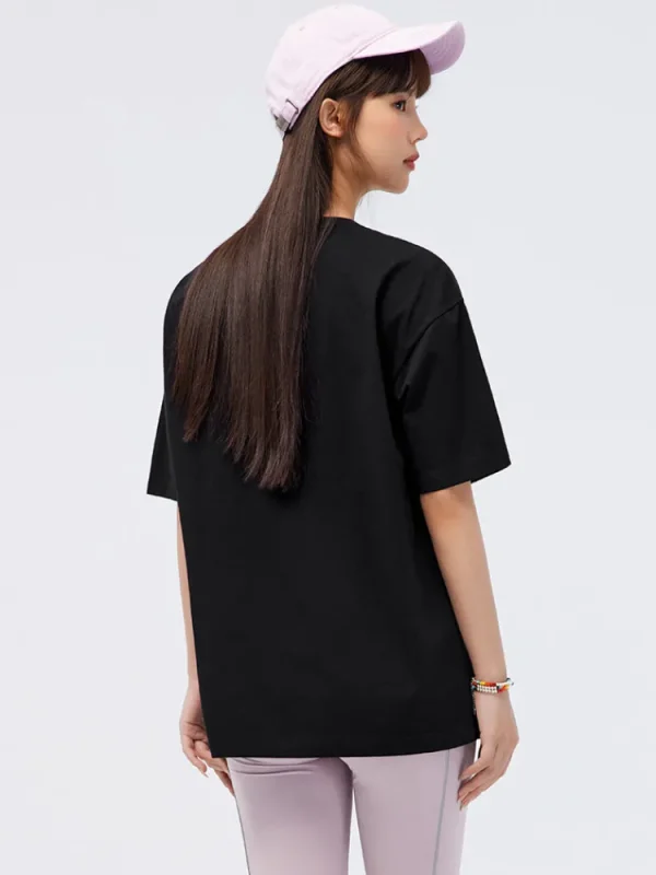 Women SEMIR Women's Knitted Comfortable Cool Antibacterial Round Neck Short Sleeves T-Shirt