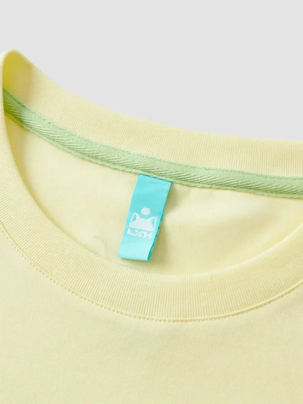 Women SEMIR Women's Knitted Comfortable Cool Antibacterial Round Neck Short Sleeves T-Shirt