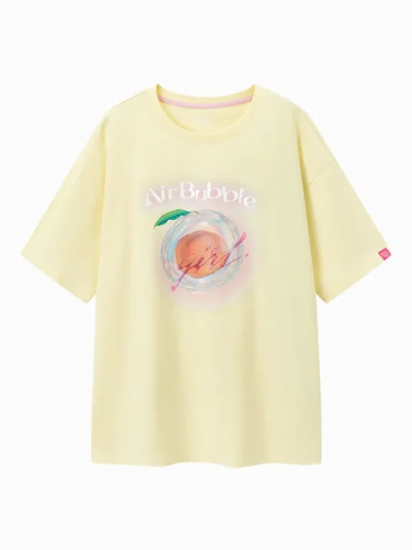 Women SEMIR Women's Knitted Comfortable Cool Antibacterial Round Neck Short Sleeves T-Shirt