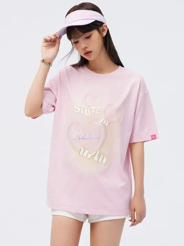 Women SEMIR Women's Knitted Comfortable Cool Antibacterial Round Neck Short Sleeves T-Shirt