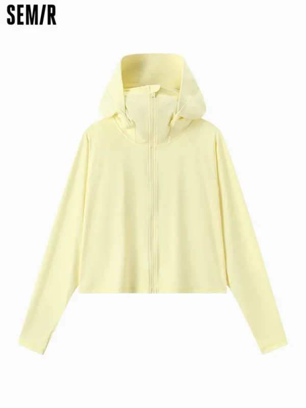 Women SEMIR Women's Knitted Sun Protection Cooling Knitted Jacket