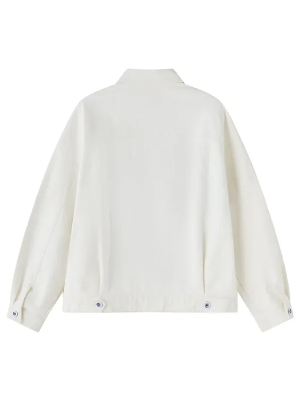 Women SEMIR Women's Light Brushed 100% Cotton Twill Butterfly Loose Chemical Fiber Jacket