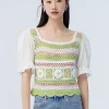 Women SEMIR Women's Slub Crewneck Sweater