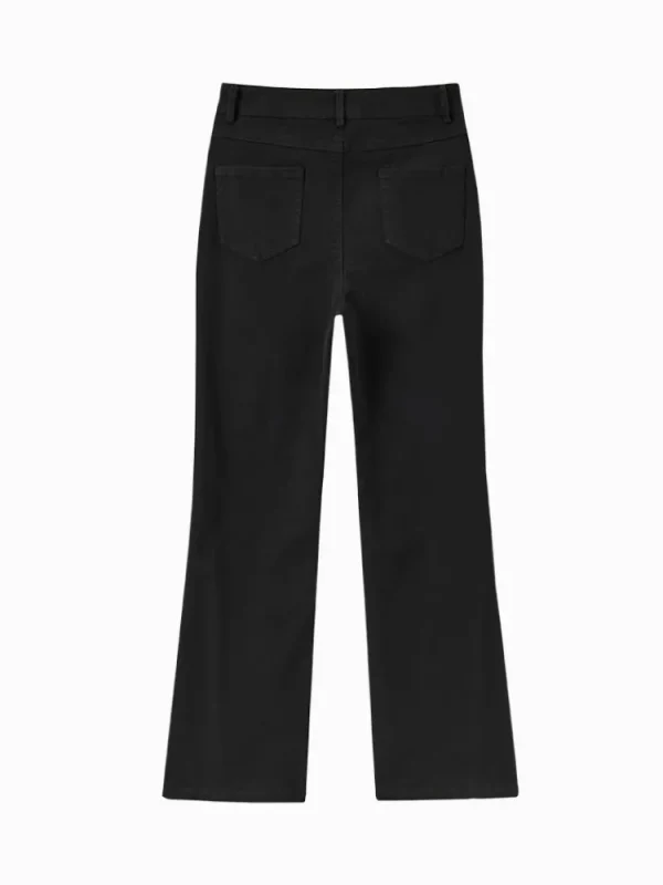 Women SEMIR Women's Stretch Washed Cotton Flared Pants