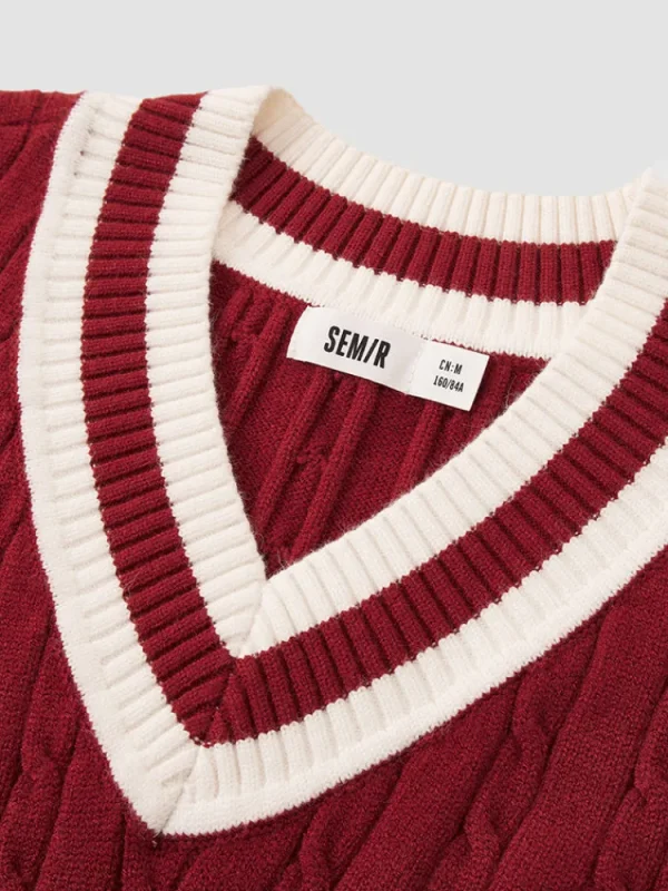 Women SEMIR Women's V-neck sweater