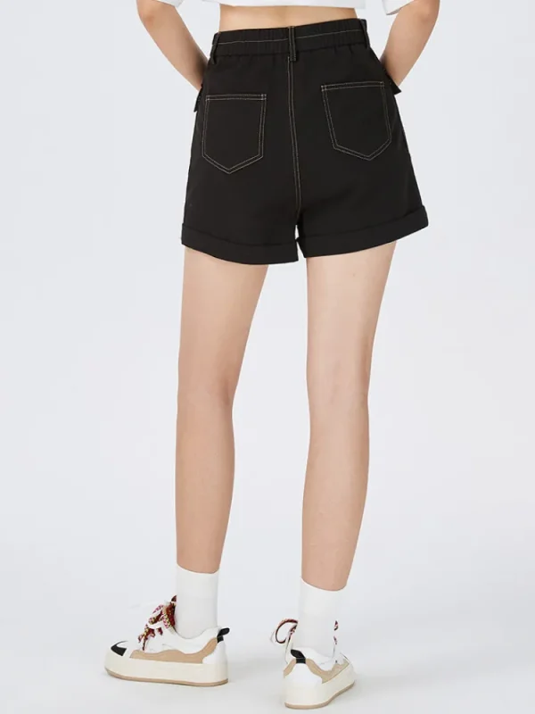 Women SEMIR Women's Washed Cargo Cotton Pants