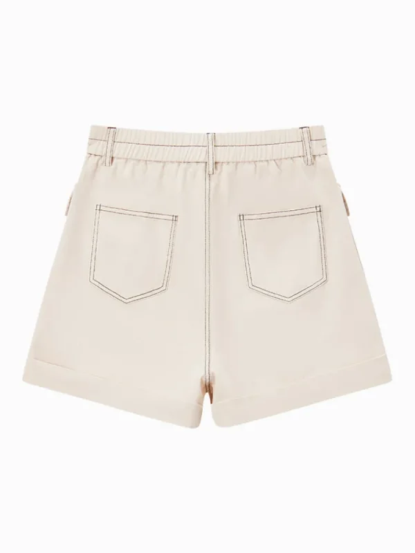 Women SEMIR Women's Washed Cargo Cotton Pants
