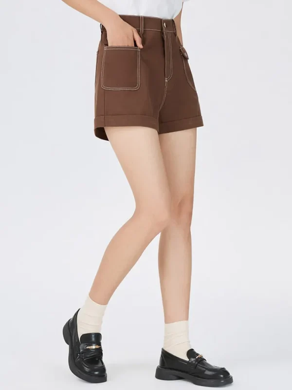 Women SEMIR Women's Washed Cargo Cotton Pants