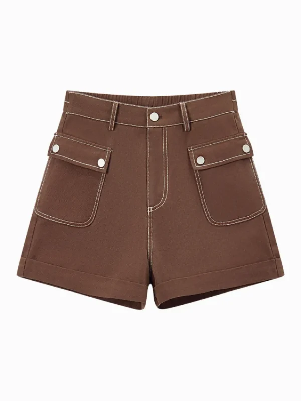 Women SEMIR Women's Washed Cargo Cotton Pants