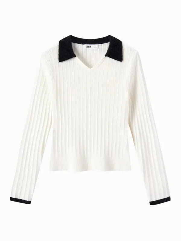 Women SEMIR Women's white and black other sweaters