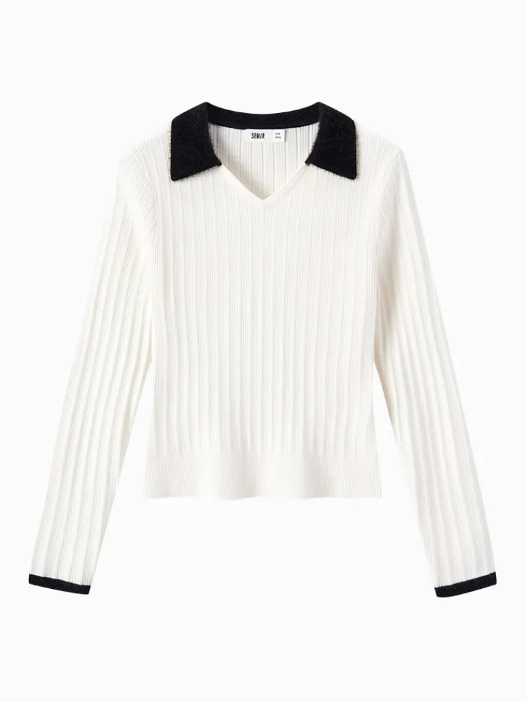 womens_white_and_black_ot_3.webp Women SEMIR Women's white and black other sweaters