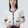 Women SEMIR Women's Worsted Crew Neck Sweater