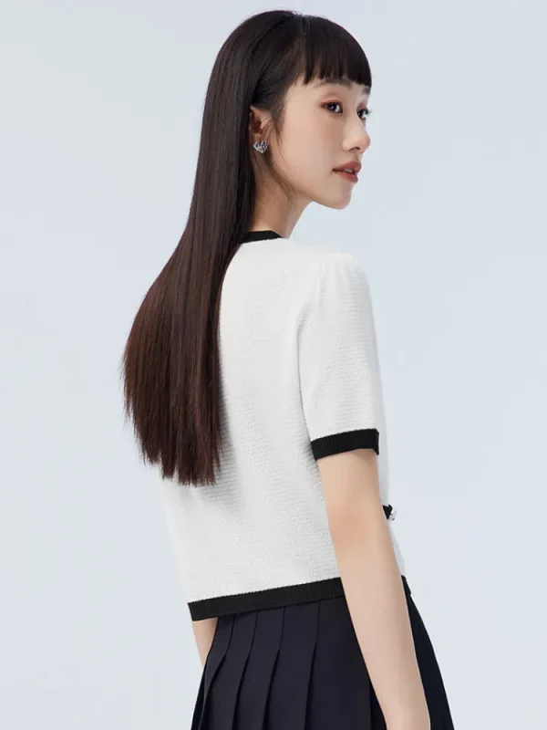 Women SEMIR Women's Worsted Crew Neck Sweater